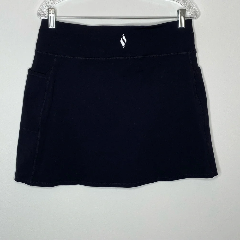 Skechers Black Go Walk High Waist Skort